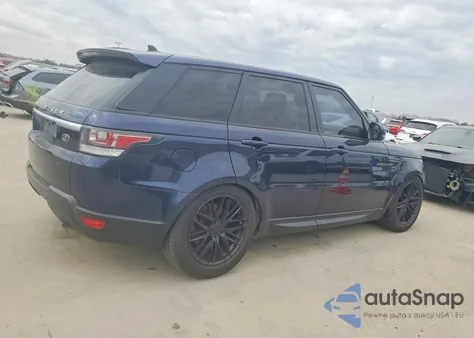 2016 Land Rover Range Rover Sport Se from USA, damaged, VIN SALWG2VF1GA555471